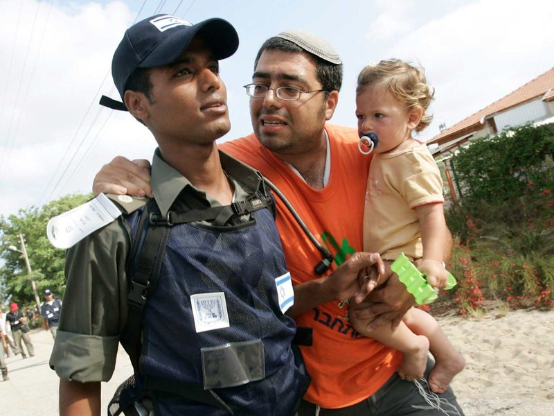 Gaza disengagement: settlers removed, control retained