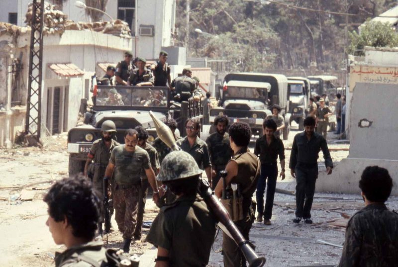 Lebanon war; PLO expelled from Beirut